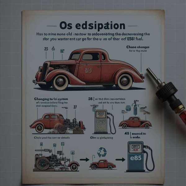 Comment adapter une voiture ancienne pour l'utilisation de carburant E85 ?