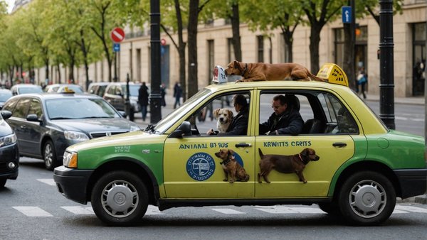 Les taxis animaliers dans Paris intra-muros : un service pratique pour vos animaux de compagnie